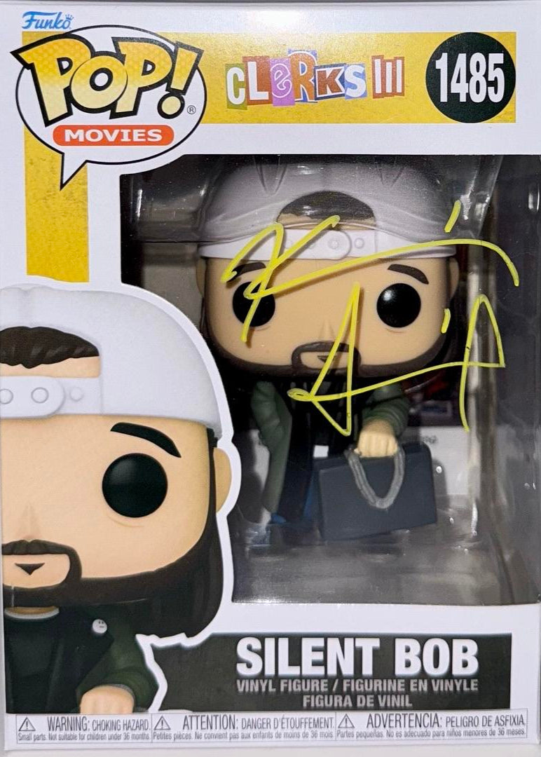 Kevin Smith Signed Funko Pop #1485 "Silent Bob" (Clerks III) - JSA COA